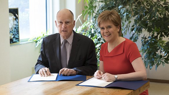 Scotland-California join forces to fight climate change