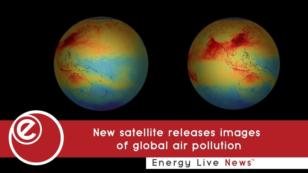 New satellite releases images of global air pollution