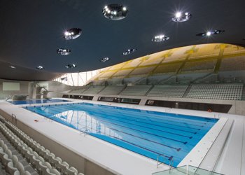 Olympics swimming venue wins sustainability ‘gold’