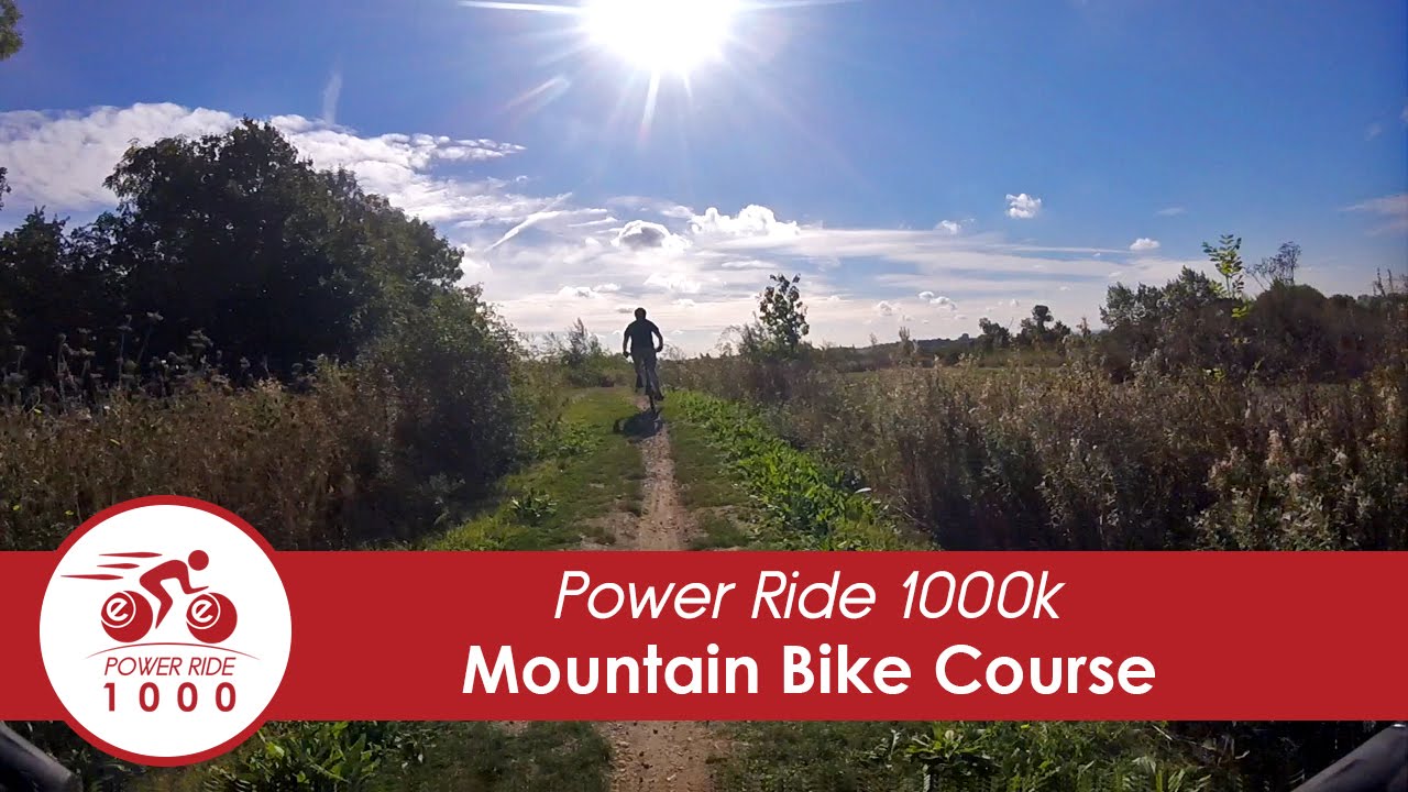 Power ride 1000: The mountain bike track
