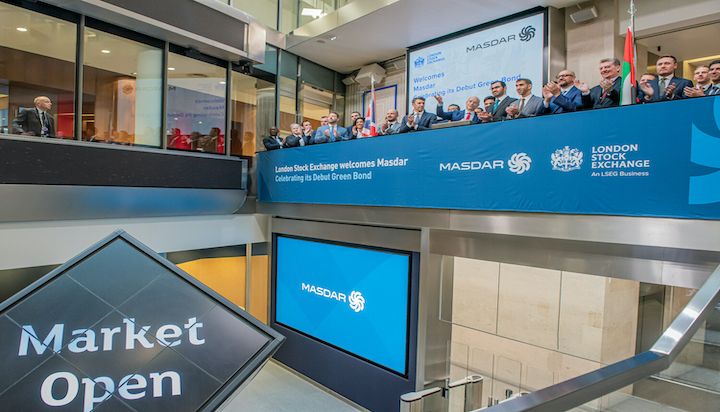 Masdar lists debut $750m green bond on London Stock Exchange