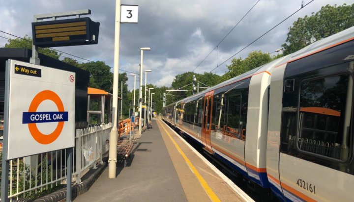 Gospel Oak to Barking London Overground route goes fully electric