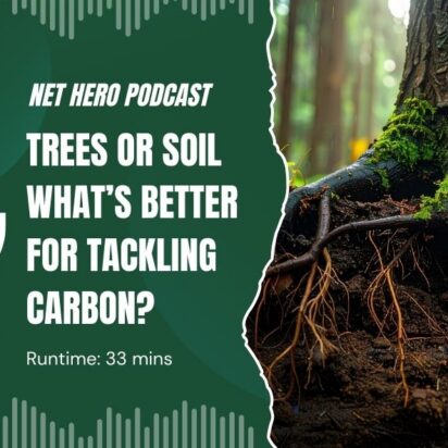 Net Hero Podcast – Trees or soil what’s better for tackling carbon?