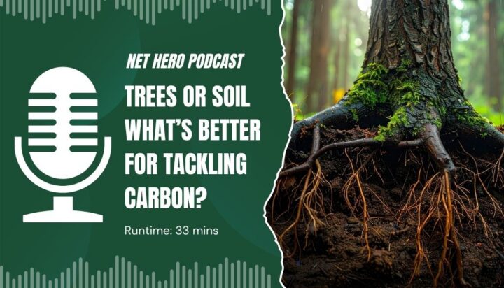 Net Hero Podcast – Trees or soil what’s better for tackling carbon?