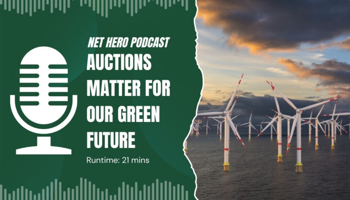 Net Hero Podcast – Auctions matter for our green future