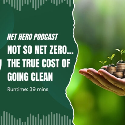 Net Hero Podcast – Not so net zero… the true cost of going clean