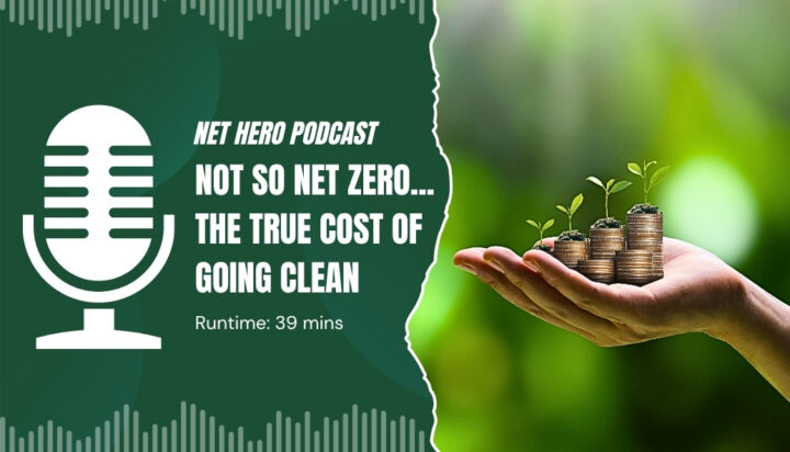 Net Hero Podcast – Not so net zero… the true cost of going clean